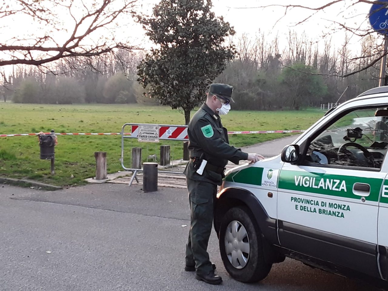 Parchi chiusi, le Gev controllano gli accessi