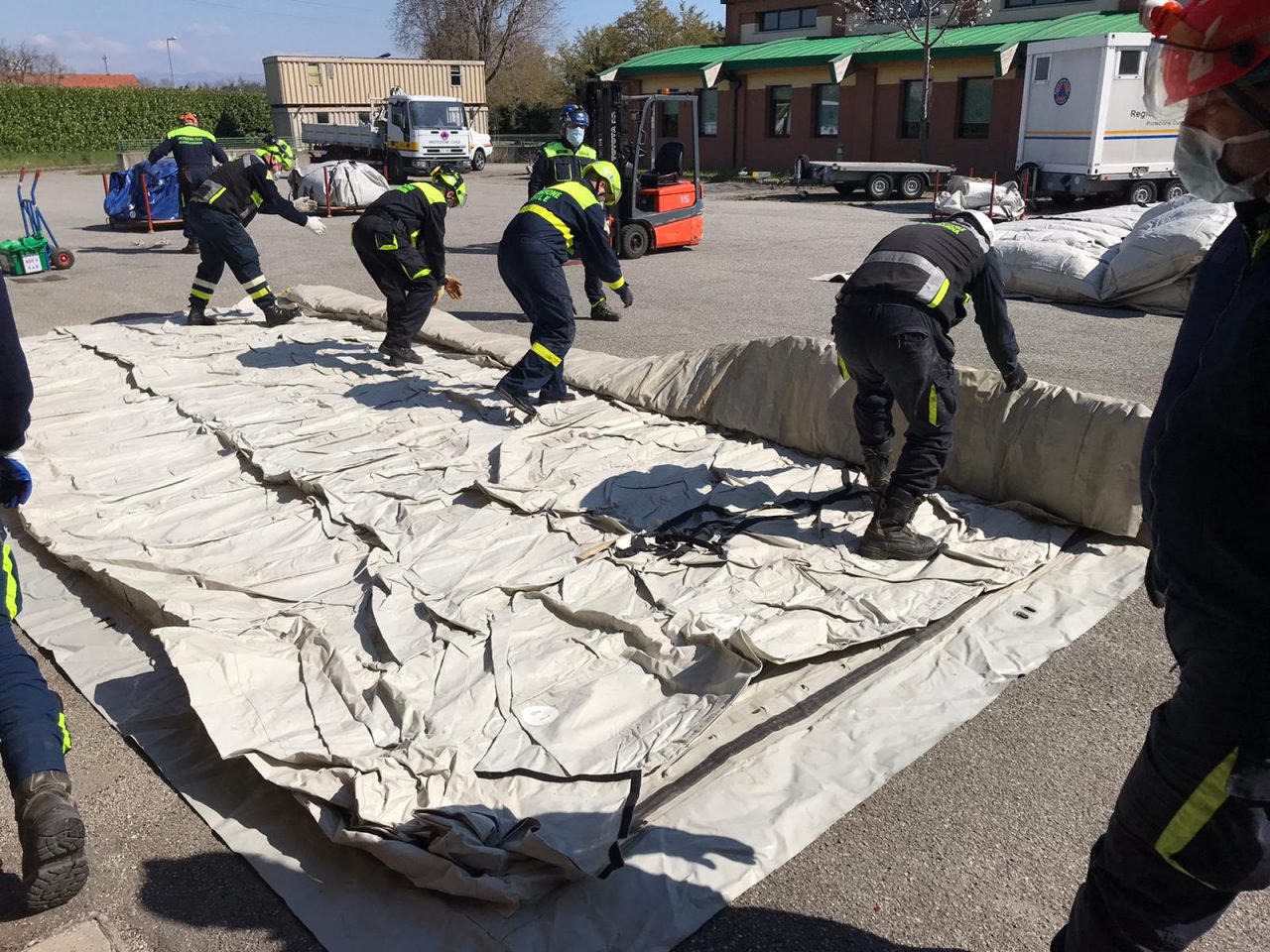 La Protezione civile di Agrate è pronta alla mobilitazione