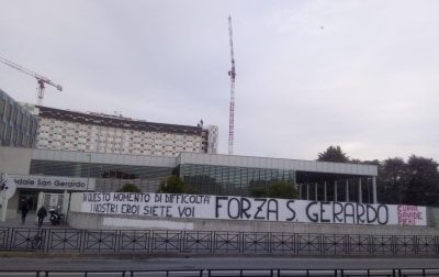 Coronavirus, ultras fanno tifo per il San Gerardo