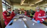 I volontari di Monza Soccorso puntano a produrre 90mila mascherine FOTO VIDEO