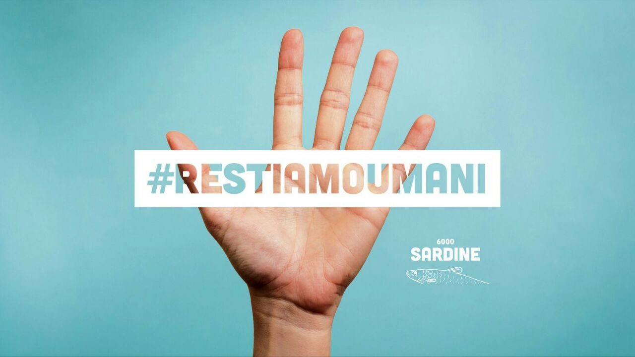 #Restiamoumani con le sardine brianzole