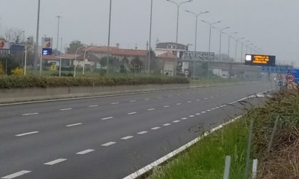 Incidente con quattro veicoli convolti, Statale 36 temporaneamente chiusa