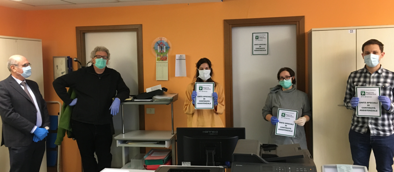 Parte oggi in Brianza l’attività delle Unità Speciali di Continuità Assistenziale