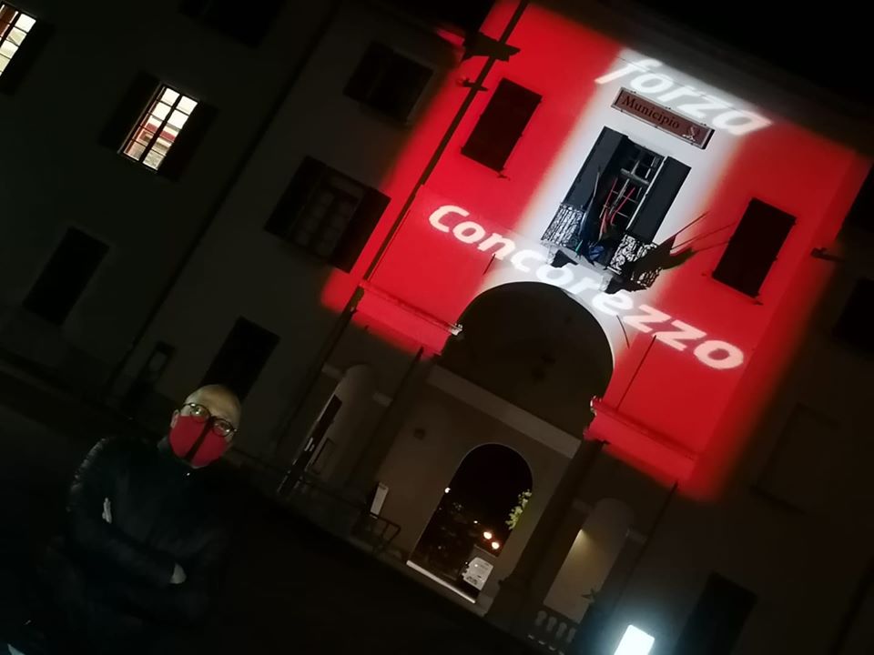 Il Municipio di Concorezzo lancia un messaggio di speranza