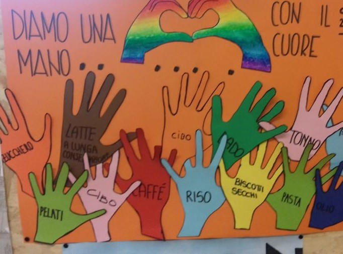 La Caritas a fianco delle famiglie bisognose
