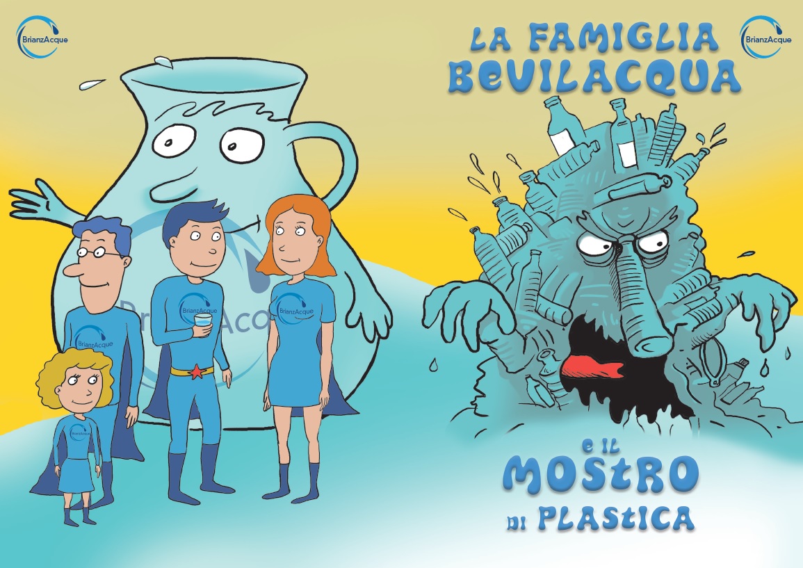 Coronavirus: BrianzAcque mette online i fumetti sull’acqua