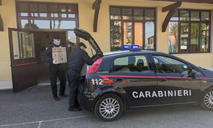 I carabinieri di Besana aiutano la Caritas
