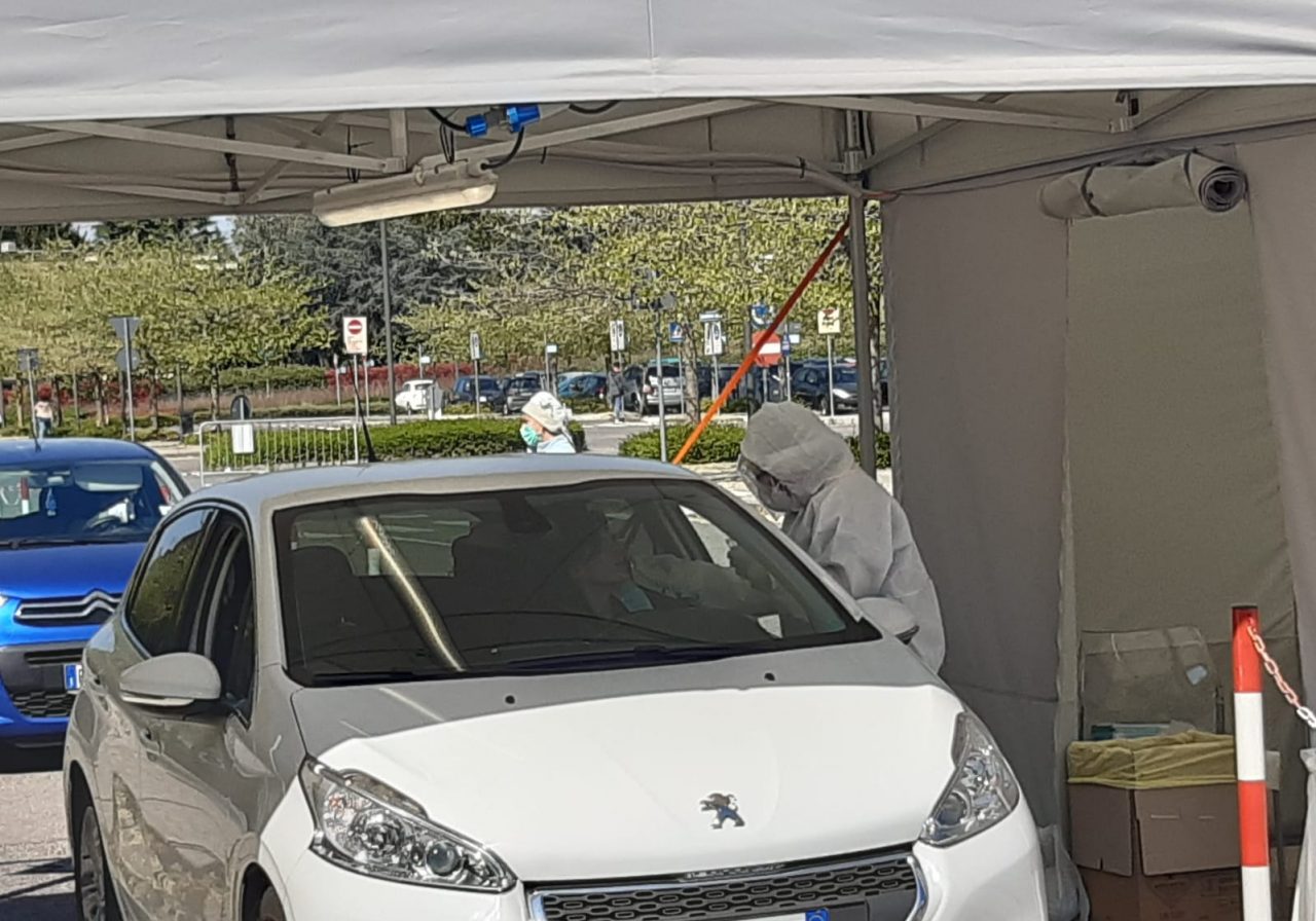 Tampone “drive in” al via a Vimercate