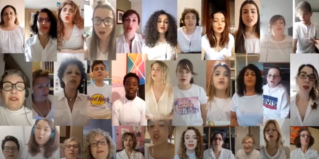 Dediche d’arte per Vimercate: la bellissima performance di “The Singers Choir”