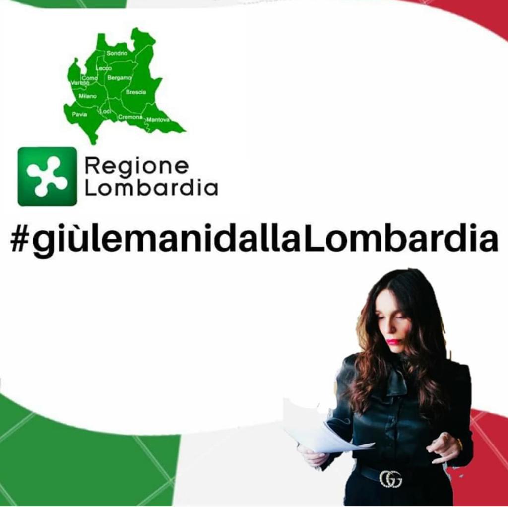 In tanti dicono: #Giù le mani dalla Lombardia FOTO