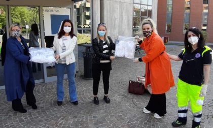 Mascherine in dono alla Protezione Civile, e un modello speciale per i sordomuti