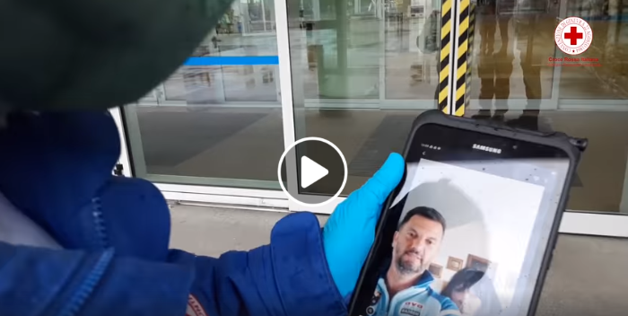 Un video dal Messico alla Croce Rossa di Monza per dare conforto al papà ricoverato al San Gerardo