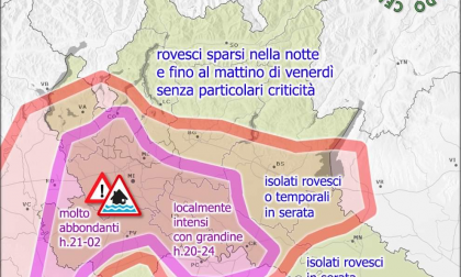 Nuova allerta meteo arancione per temporali forti fino a domani