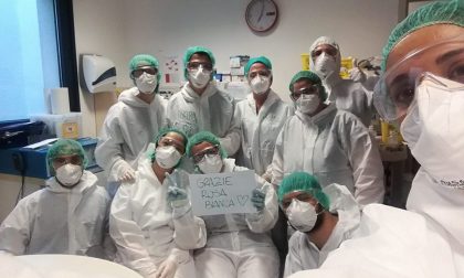 Gli infermieri dell'ospedale di Vimercate ringraziano gli studenti di Concorezzo