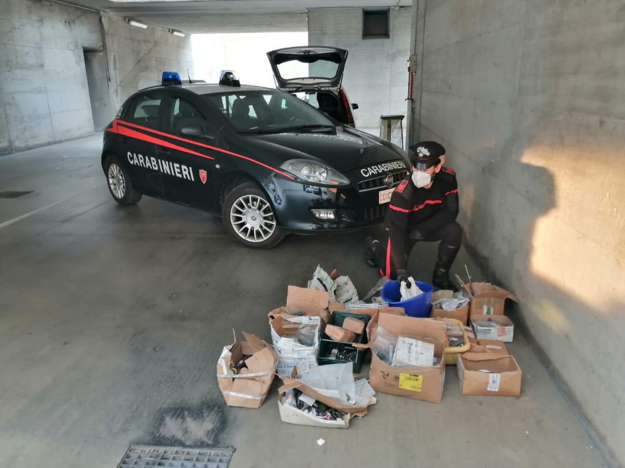 Denunciati tre uomini con metalli rubati per 20mila euro