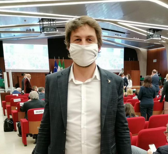 Il consigliere regionale della Lega Alesssandro Corbetta