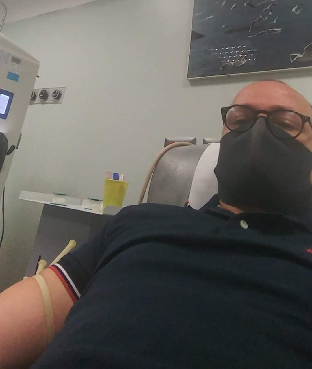 Donazione di sangue, il sindaco Capitanio dà il buon esempio