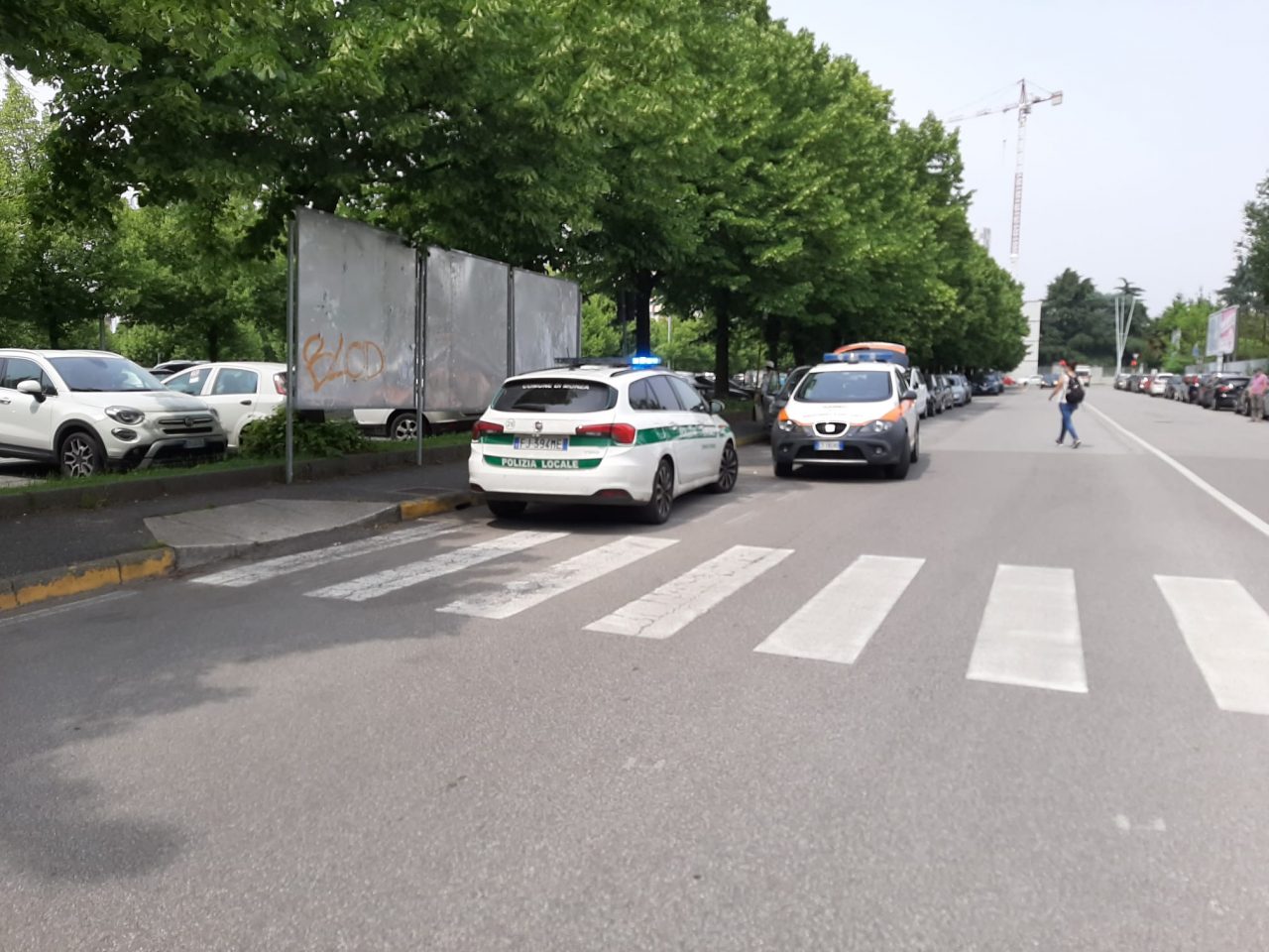 E’ in prognosi riservata la donna investita oggi a Monza