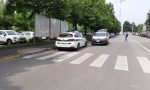 Ambulanza e automedica in via Donizetti a Monza per una donna investita