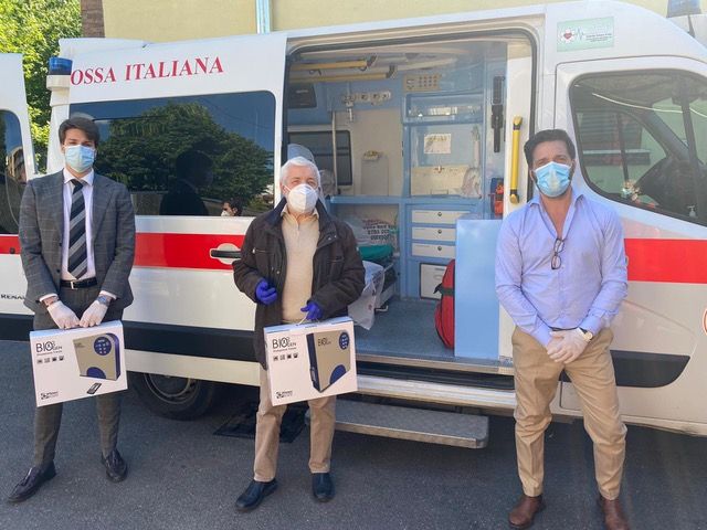 Coronavirus, donati due sanificatori alla Croce Rossa