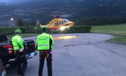 Escursione finisce male per due ventenni, arriva l’elisoccorso