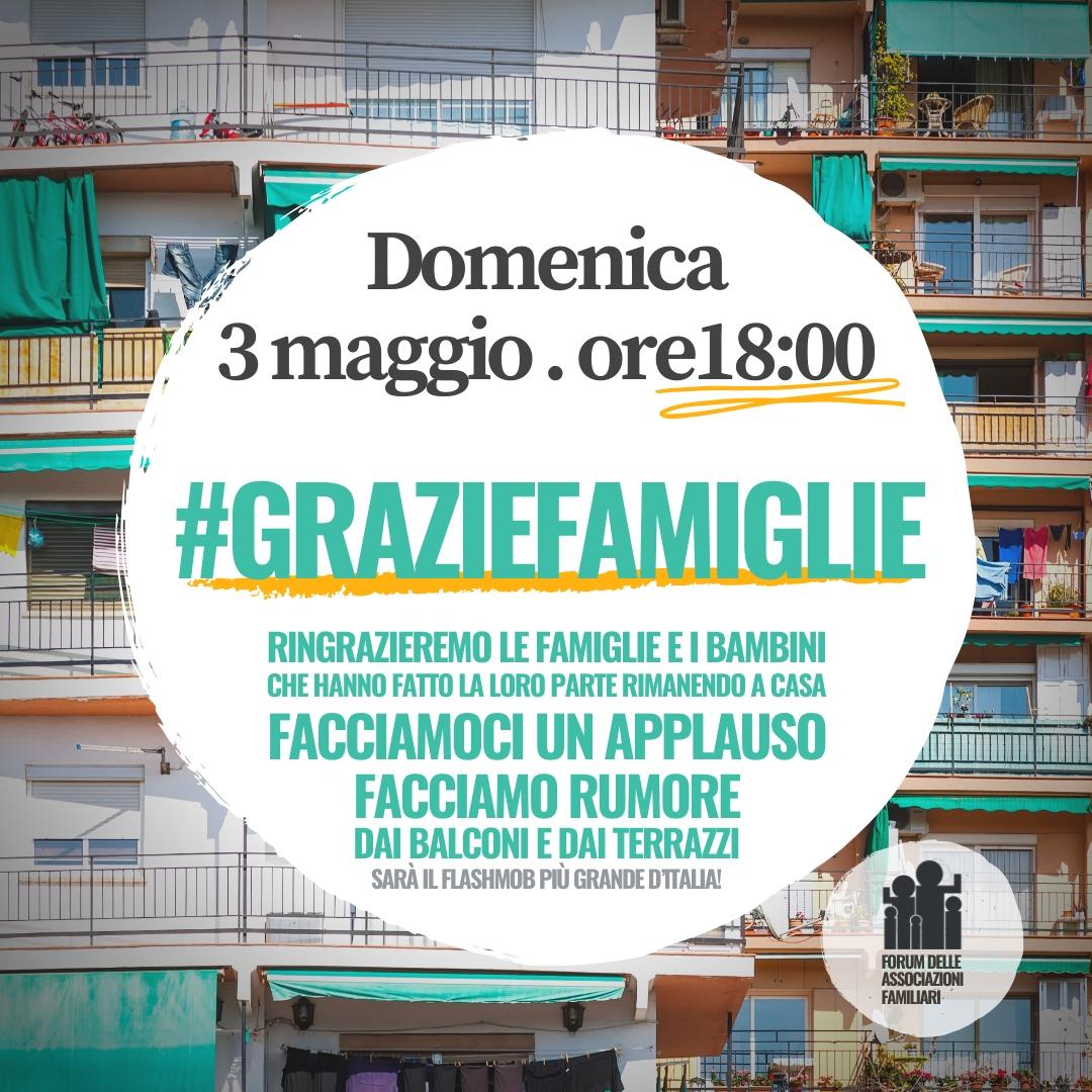 Un applauso per ringraziare chi è rimasto in casa
