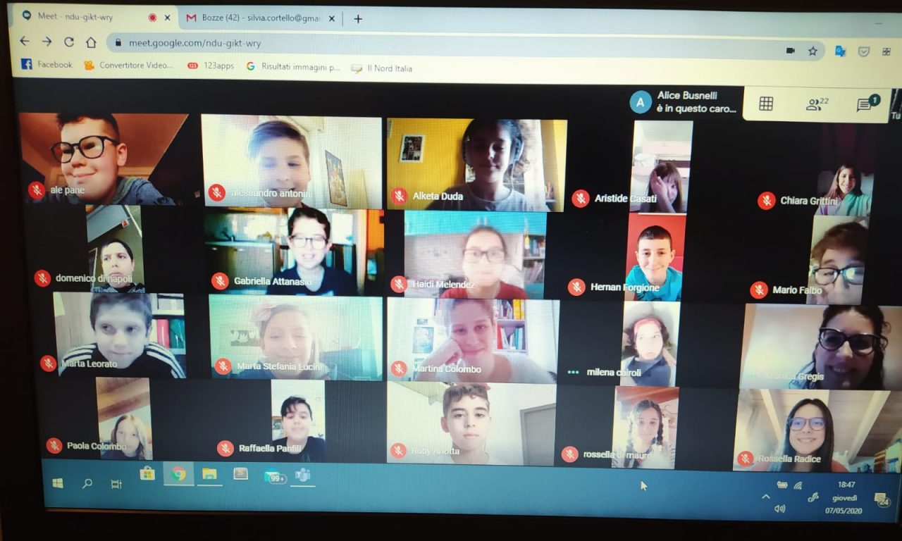 Lentate, lezione online di giornalismo con gli alunni della scuola di Copreno