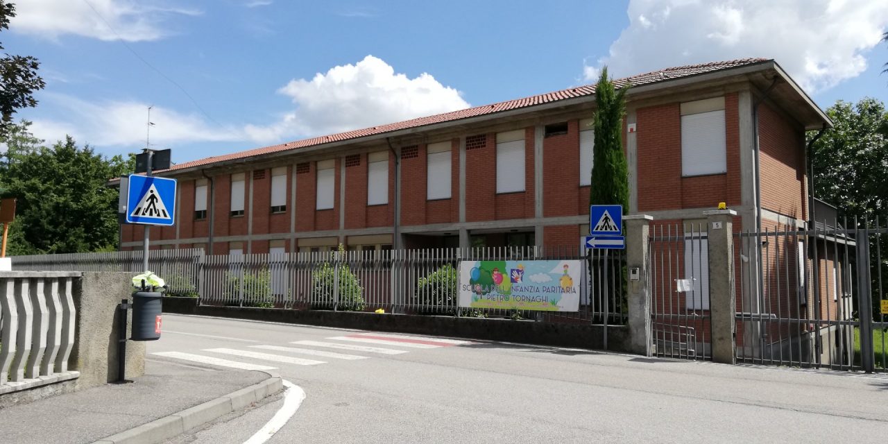 La materna “Tornaghi” è pronta a riaprire i battenti