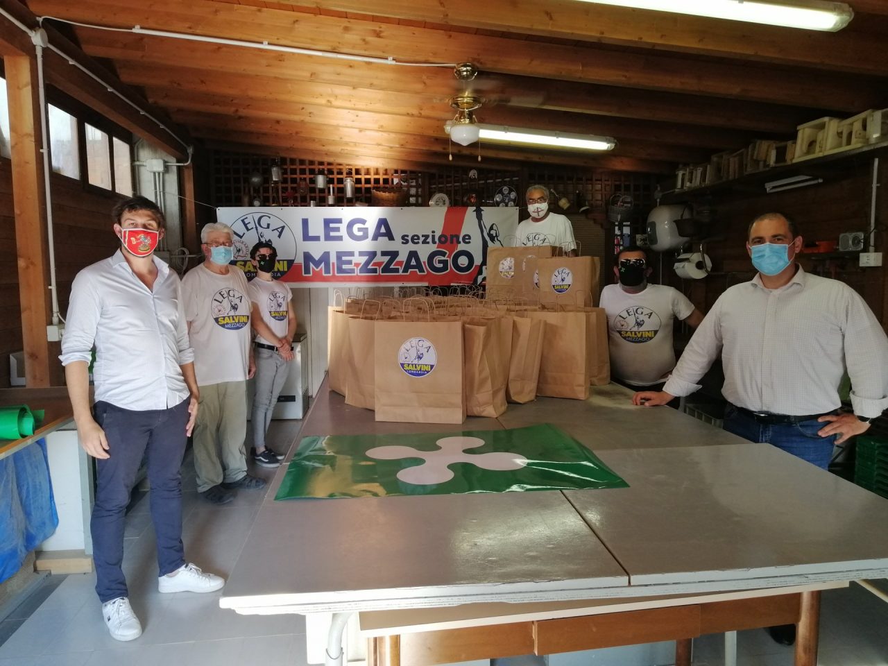 La Lega di Mezzago scende in campo al fianco della Caritas