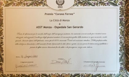 Premio Corona Ferrea al San Gerardo. Alparone "Riconoscimento di tutti"