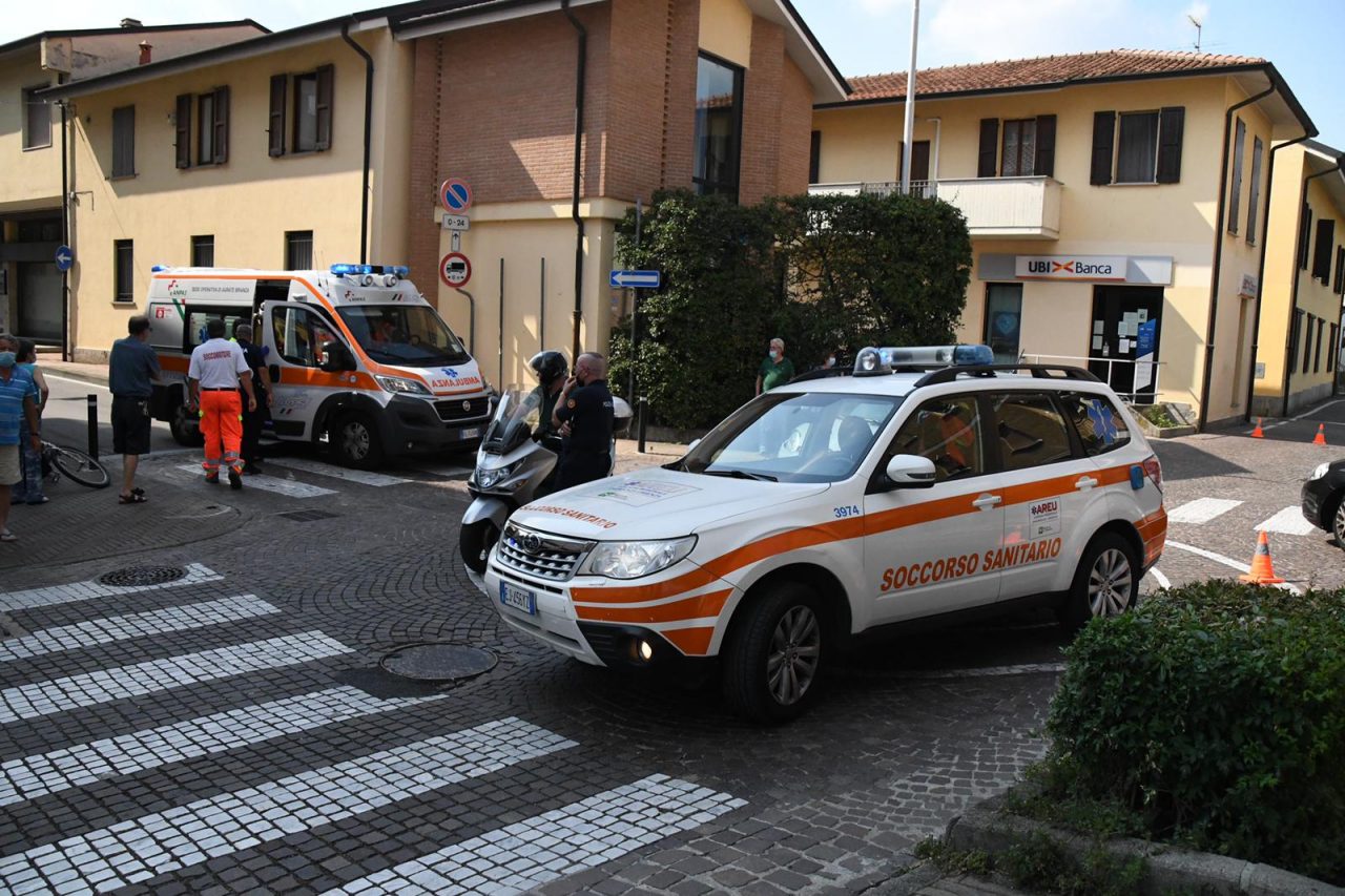 Investito un bambino, arriva l’automedica