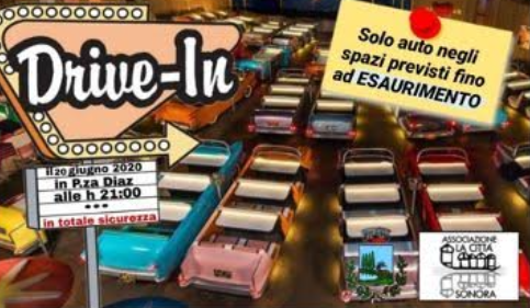 In Brianza arriva il Drive-In musicale