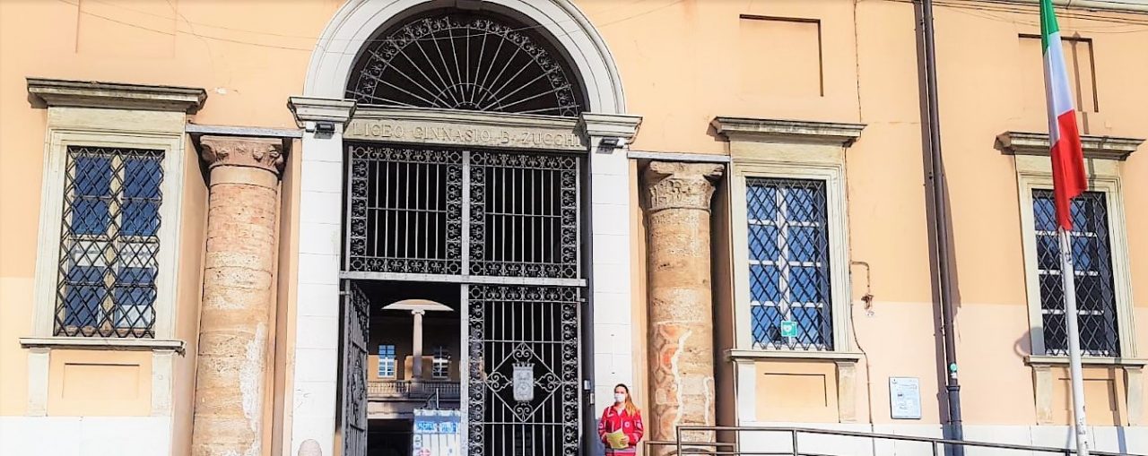 Maturità 2020 a Monza, Croce rossa al fianco della scuola