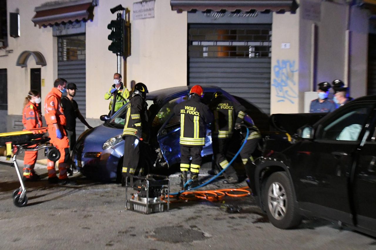 Lissone, incidente in via Buonarroti