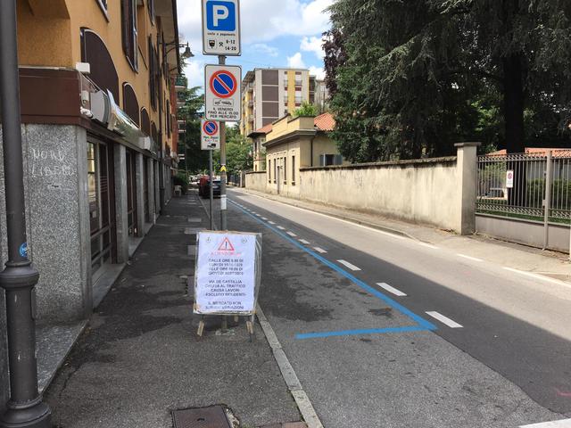 Vimercate: nuovi marciapiedi per via De Castillia e via Passirano