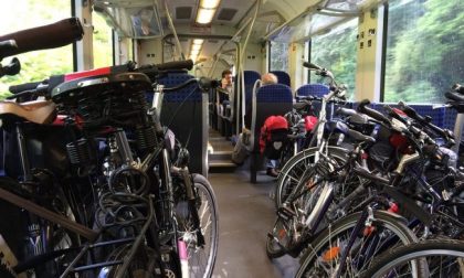 Troppe biciclette sul treno: intervengono le forze dell’ordine