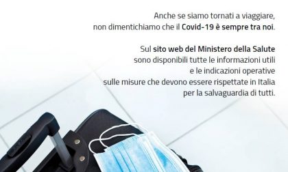 Covid, Materiale informativo per i turisti