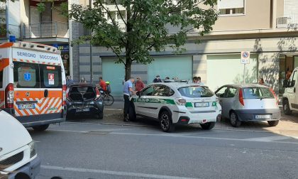Tamponamento a Seregno, in due finiscono in ospedale FOTO