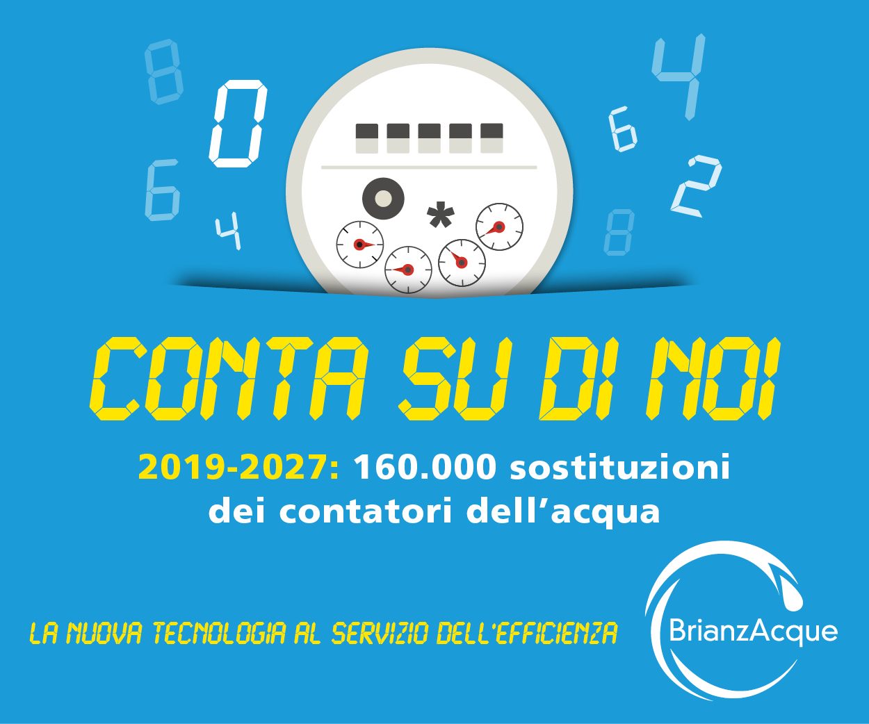 In corso la sostituzione dei contatori a Lentate, Sulbiate e Mezzago