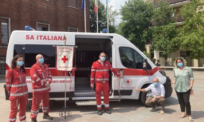 Un nuovo mezzo di trasporto per la Croce Rossa di Villasanta