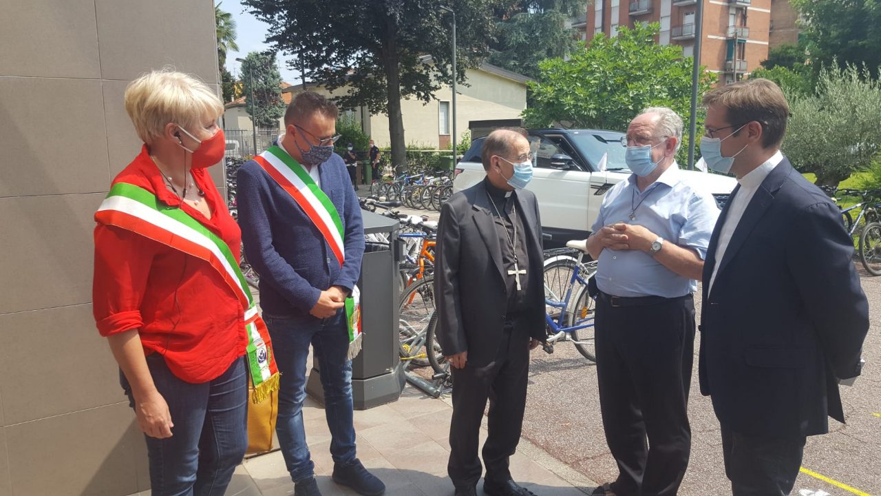 L’arcivescovo in oratorio tra i ragazzi di Agrate e Caponago VIDEO E FOTO
