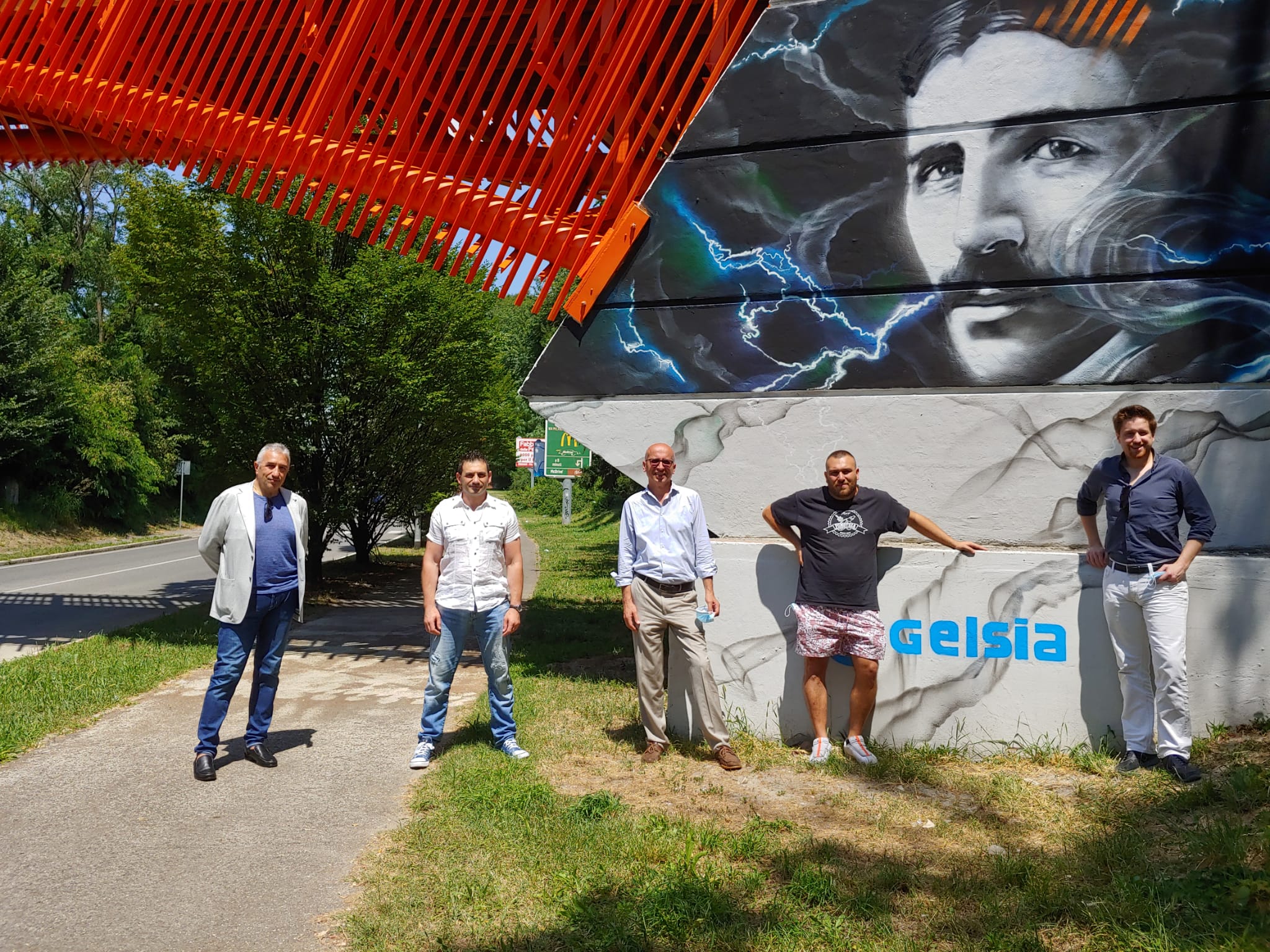 Paolo Cipriano, Cristian Missaglia, Giuseppe Borgonovo, Livio La Rosa e Alberto Rossi