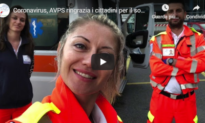 "Avps Vimercate vi ringrazia di cuore e vi dedica una canzone"