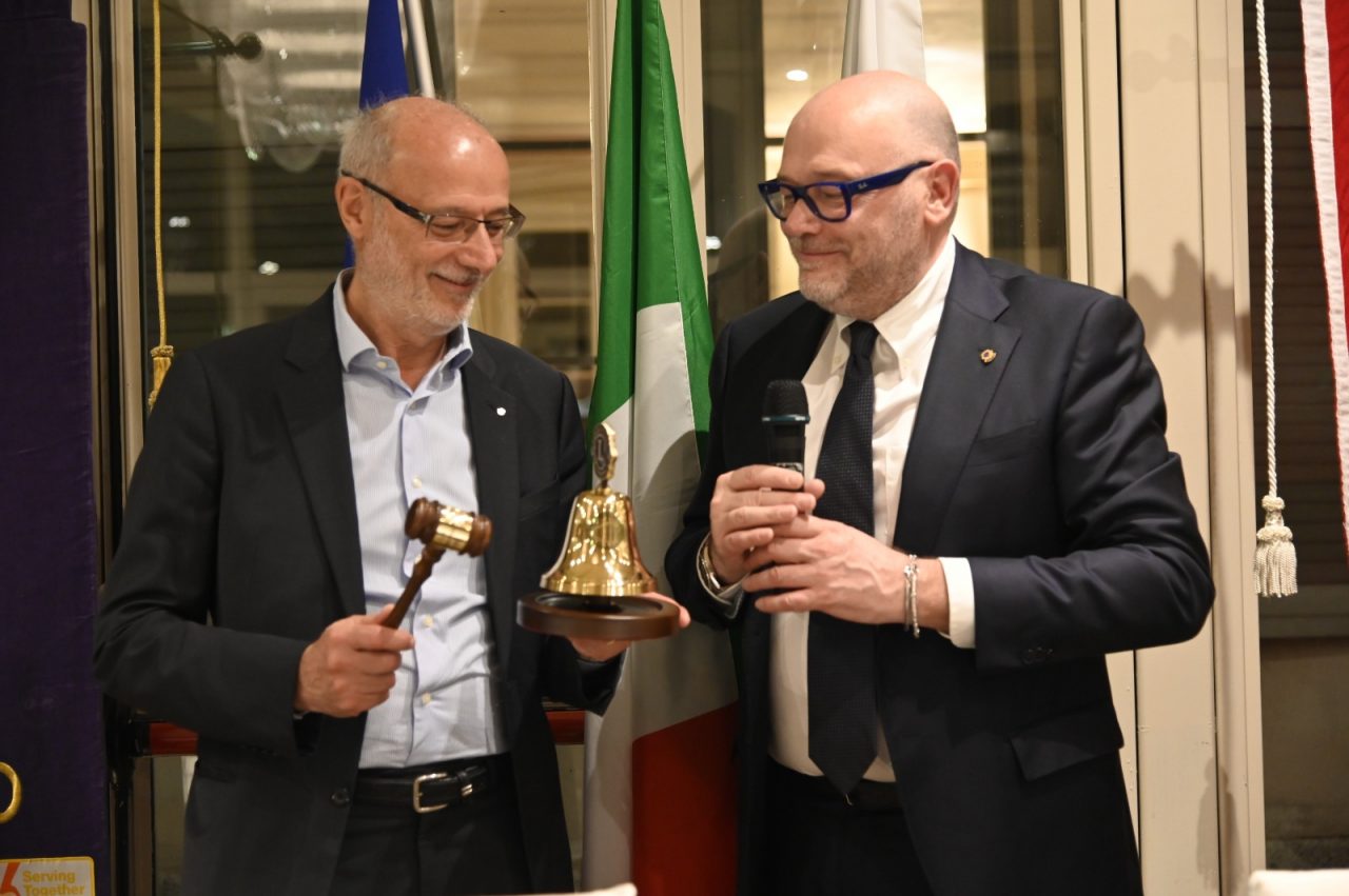 Lions Club Cesano Maderno Borromeo, Mario Donghi nuovo presidente
