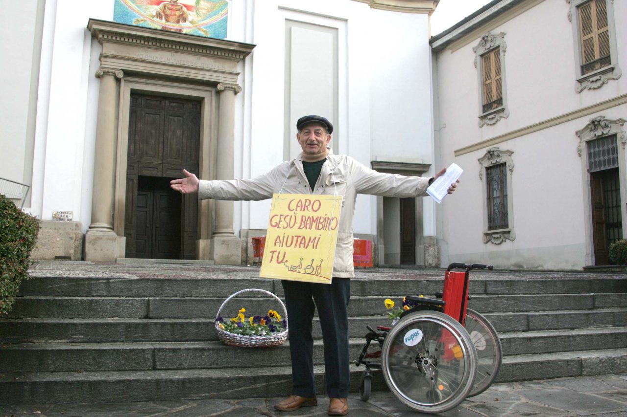 Arcore dice addio a Giulio Stucchi: una vita spesa per i diritti dei disabili