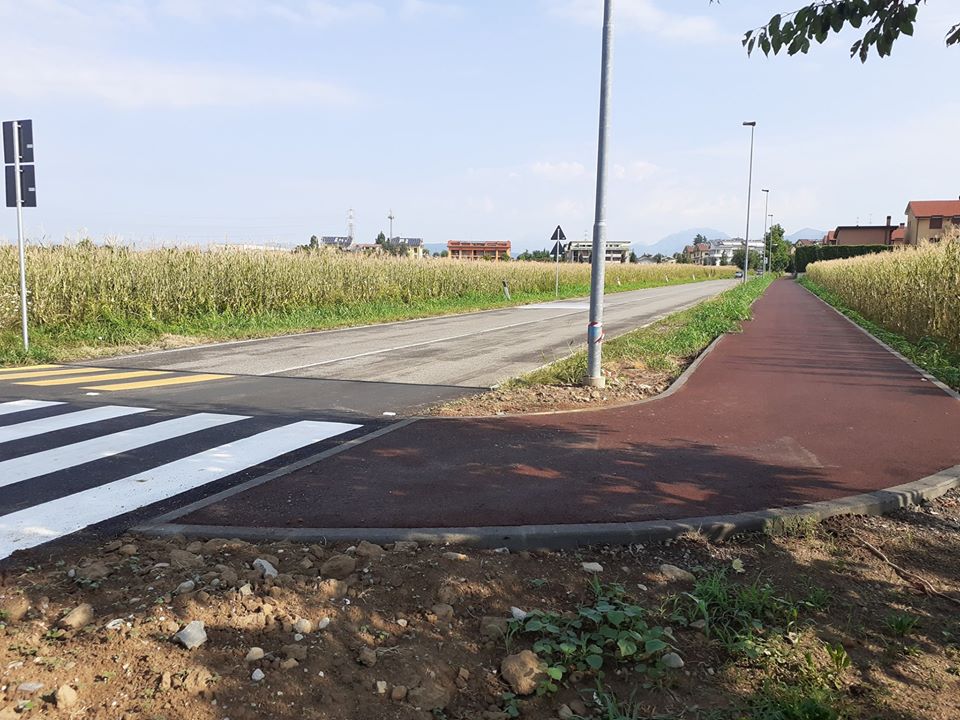 Mezzago, completato il percorso ciclopedonale di collegamento con il Parco P.A.N.E.