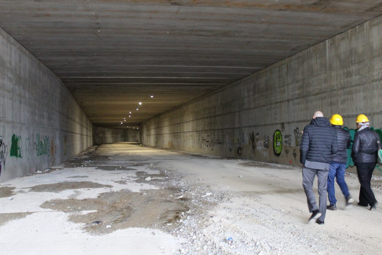 Tangenzialina, il tunnel sarà aperto entro la primavera