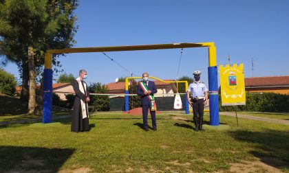 Inaugurato il primo parchetto inclusivo di Briosco VIDEO