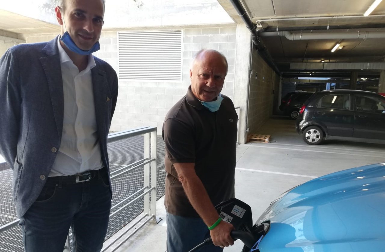 In Provincia installata colonnina per ricarica auto elettriche