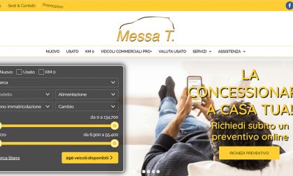 La concessionaria Messa T. rinnova il suo look e lancia il nuovo sito web messa.it
